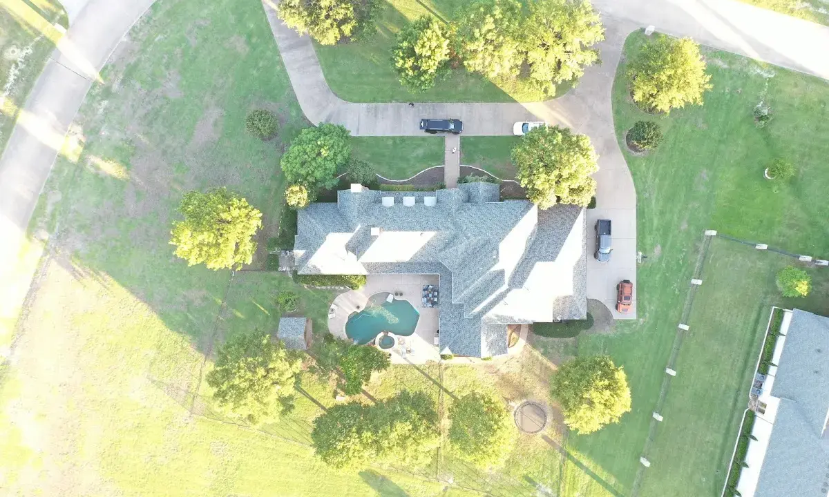 New shingle roof installation on a home in North Lakes